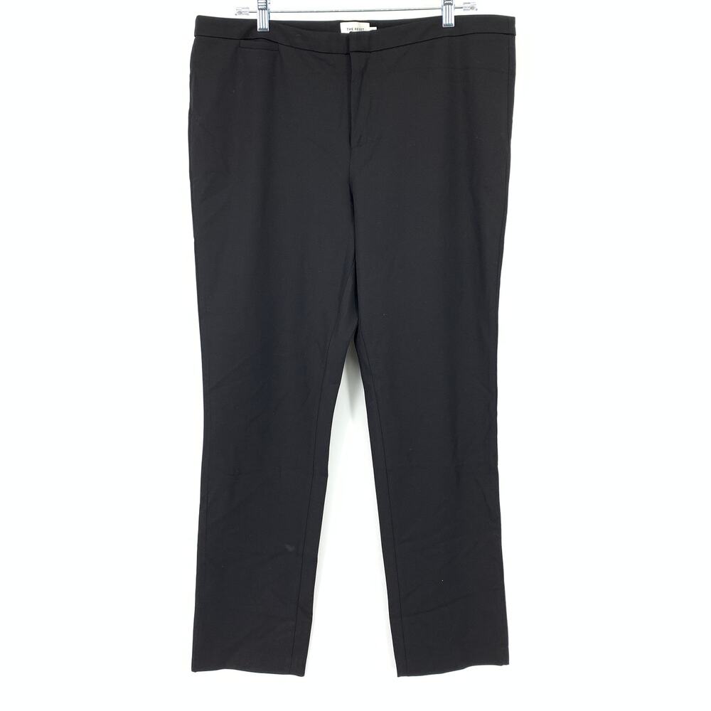 The Reset R Label Skinny Leg Stretch Pants Womens Size XL Black